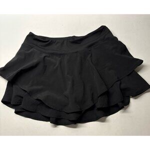 Garage Black Ruffle Athletic Skirt (XS)